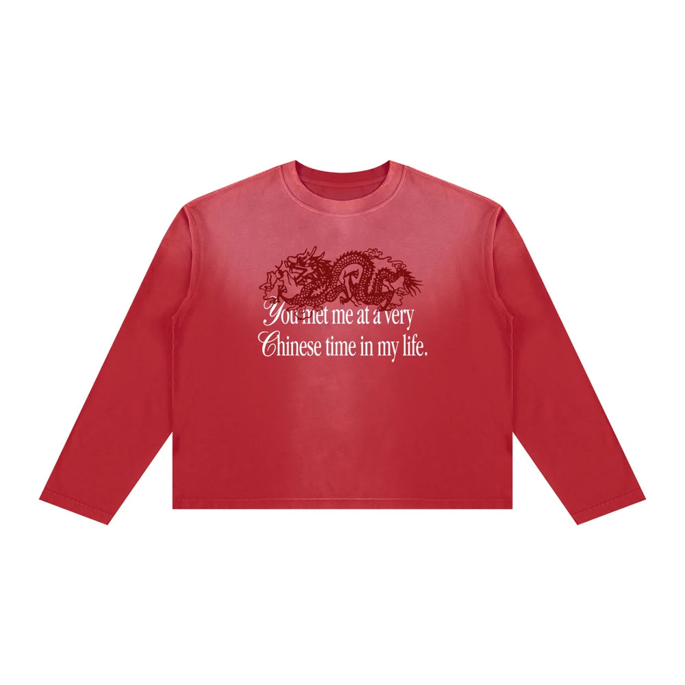 Chinese Time Longsleeve