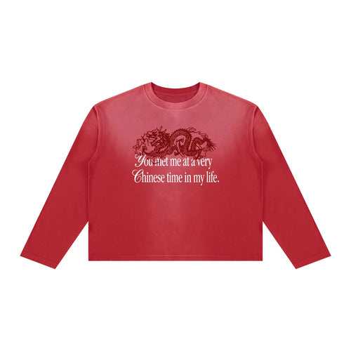 Chinese Time Longsleeve