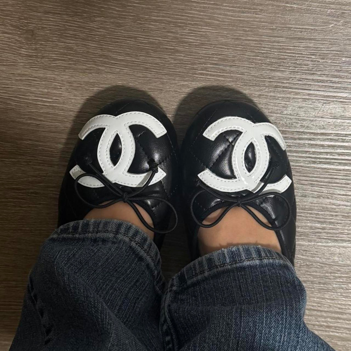 Black Ballet Flats